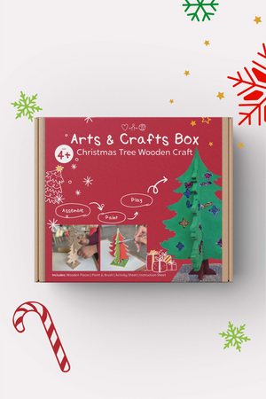 Christmas Tree Arts & Crafts Box