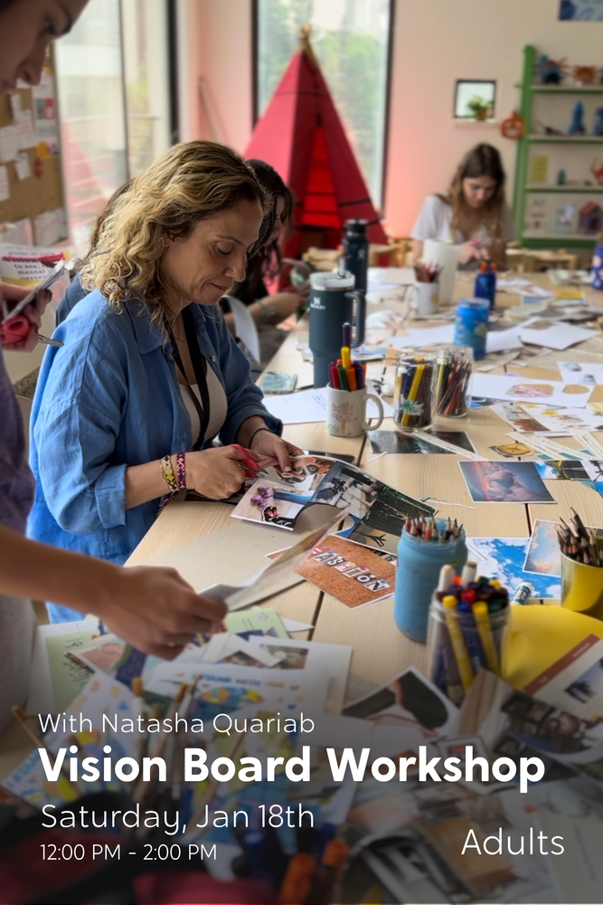 Vision Board Workshop with Natasha Quariab