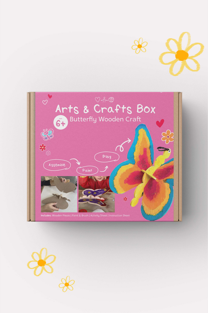 Butterfly Arts & Craft Box