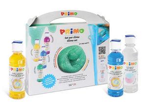 Primo Coloured Clear Glue Slime Set